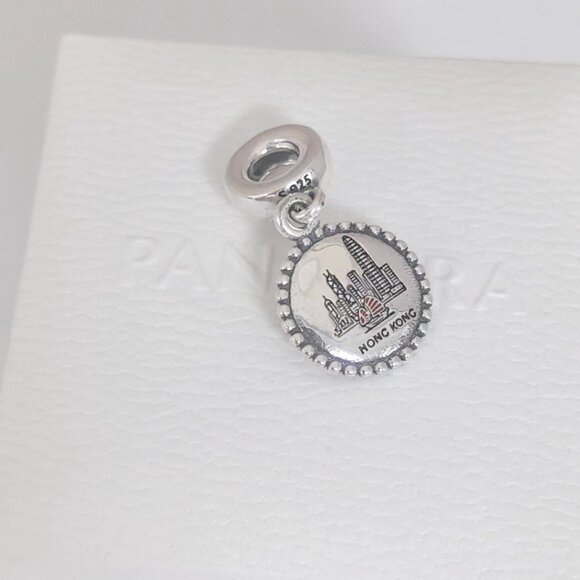 Pandora Victoria Harbour Hong Kong Exclusive Dangle Charm with box - Picture 6 of 9